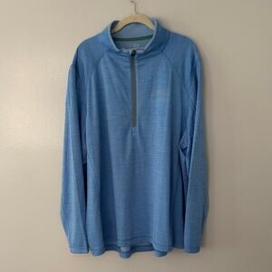 Vineyard Vines Men's 1/4 Zip Shirt Vacation Travel Airplane Shirt Size 2XL.